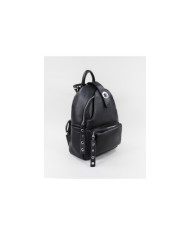 Ladies Black Backpack with Multiple Pockets