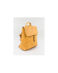 Ladies Yellow Backpack with Frontal Pocket