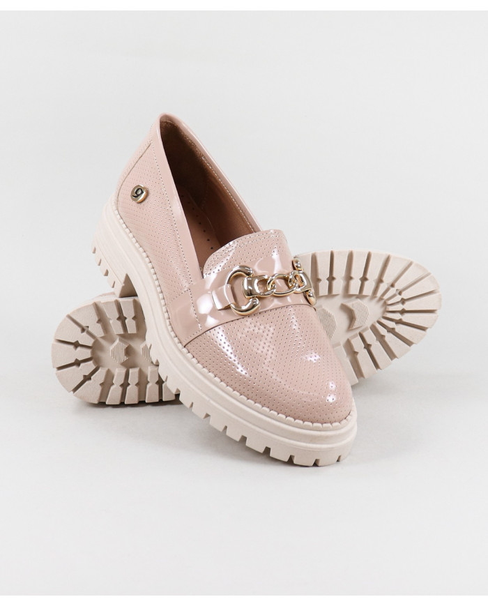 Mocassins de Senhora Ginova com Plataforma