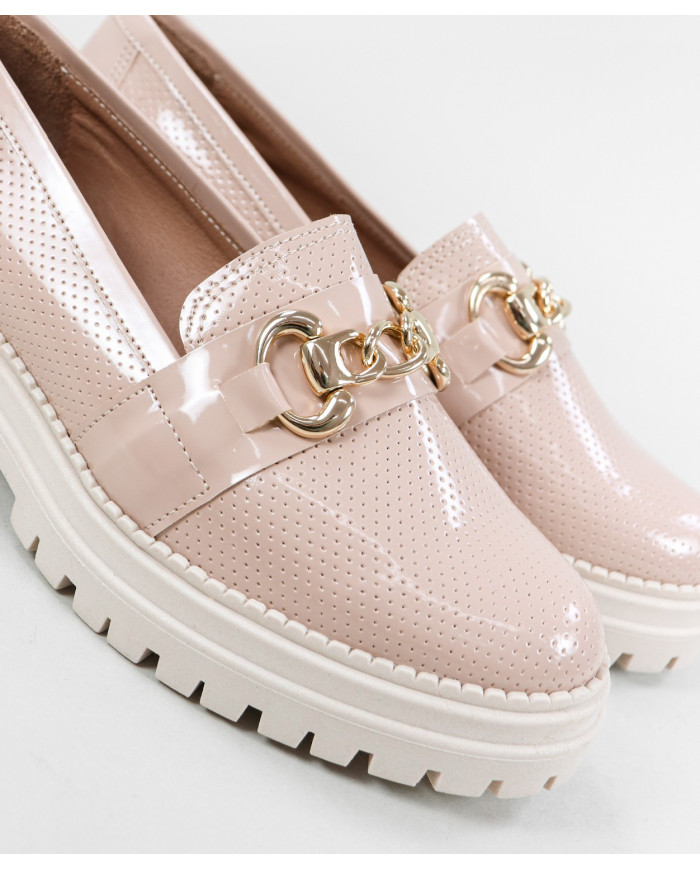 Mocassins de Senhora Ginova com Plataforma