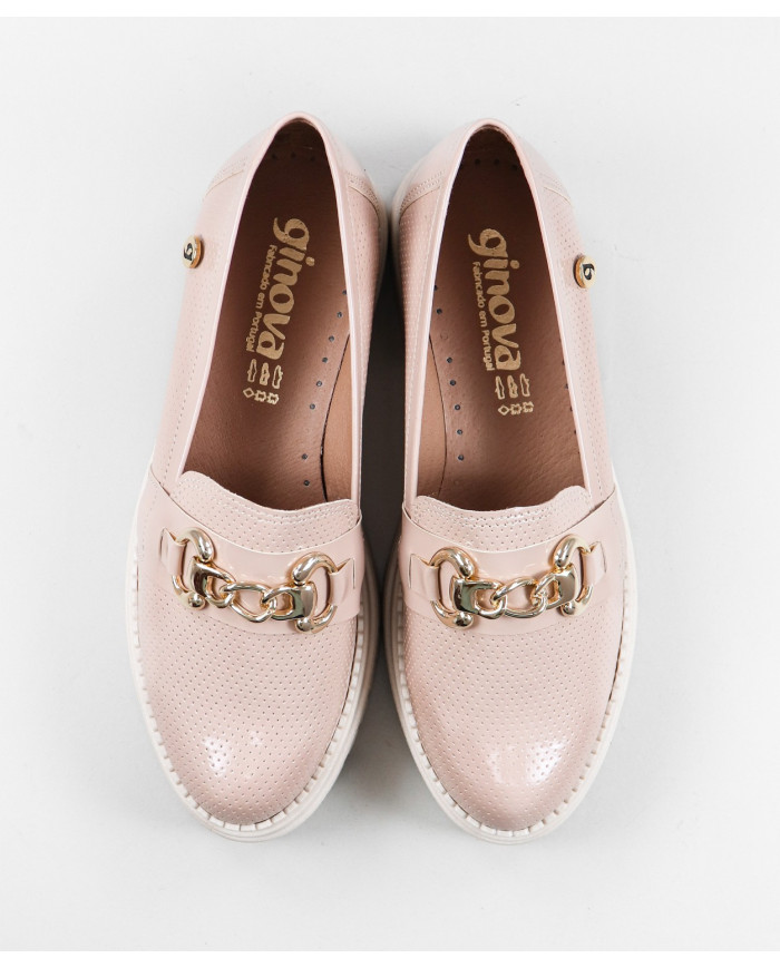 Mocassins de Senhora Ginova com Plataforma