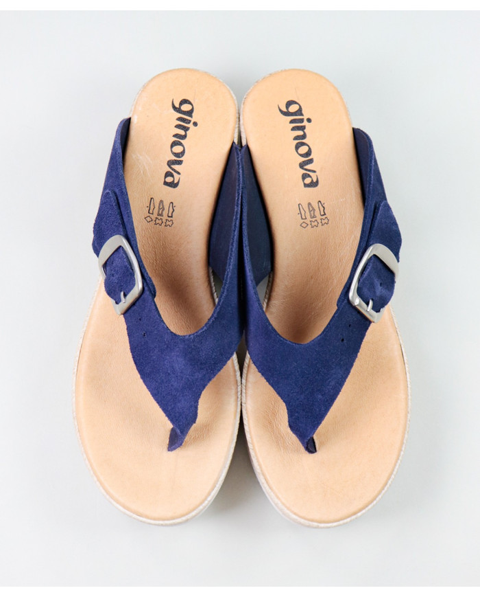 Pantuflas Ginova de Mujer con Hebilla