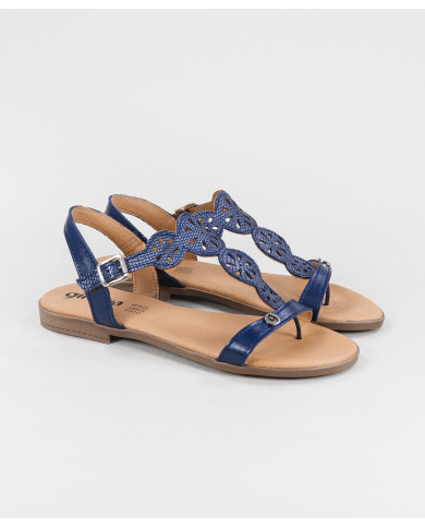 Sandals of Lady with Apertar Strip