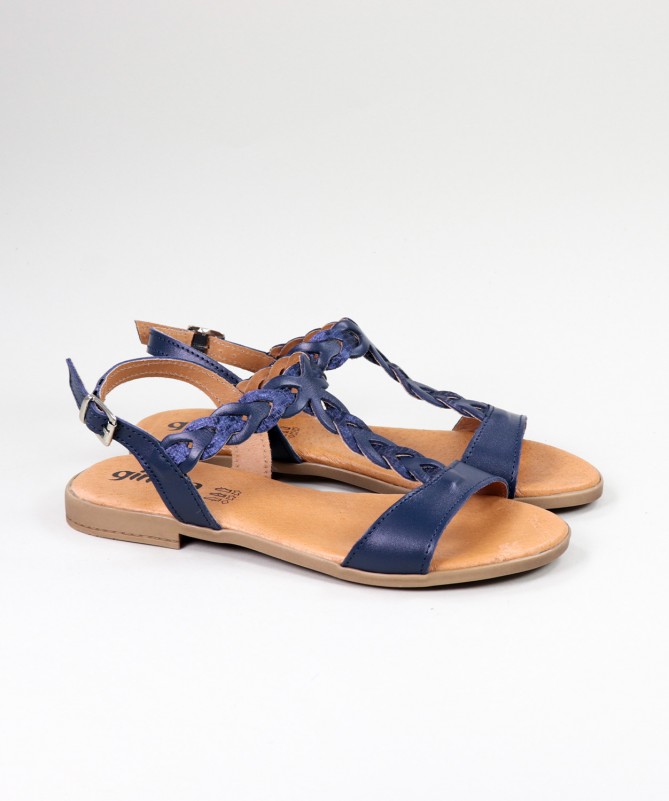 Ginova Lady Sandals with Braided Strap