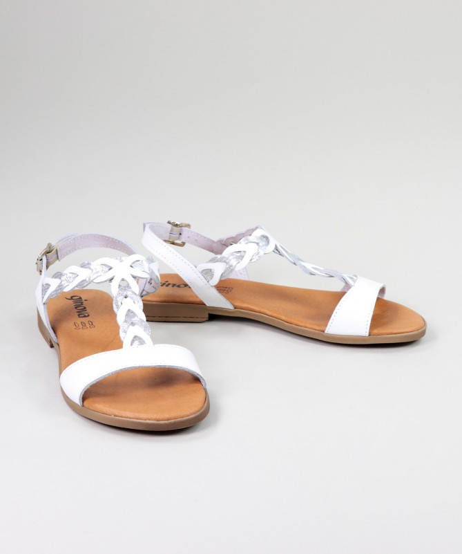 Ginova Lady Sandals with Braided Strap