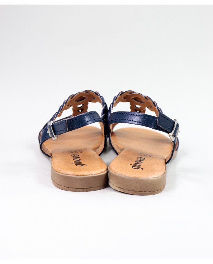 Sandals by Madame Ginova with Braided Strip