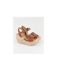 Ladies Sandals in Cunha with Cross Strips