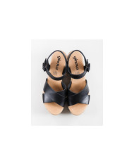 Sandalias de Mujer de Cuña con Tiras Cruzadas