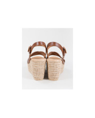 Sandalias de Mujer de Cuña con Tiras Cruzadas