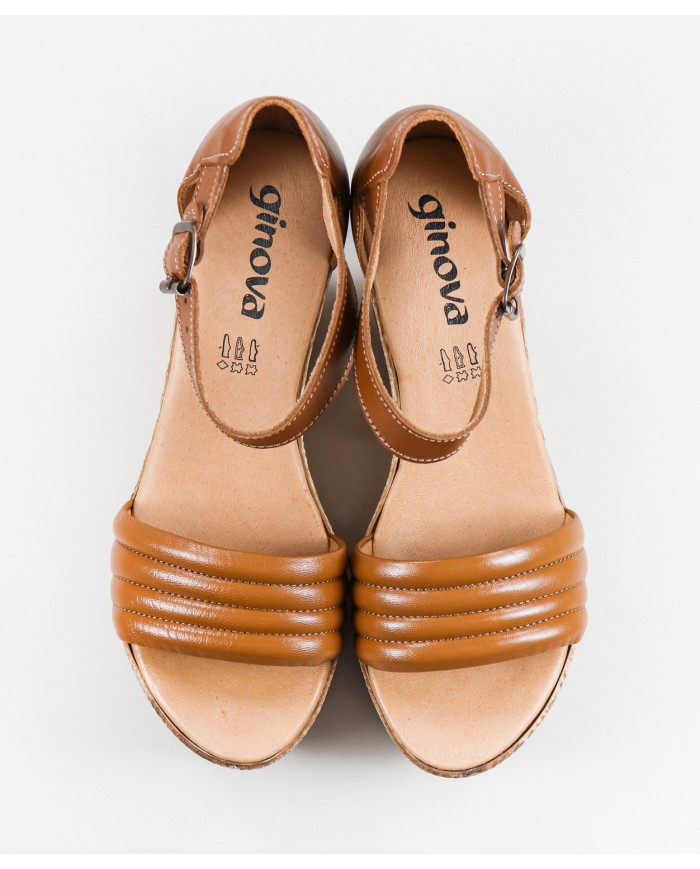 Ladies Sandals in Cunha with Strip Pillow