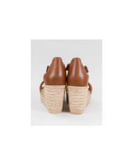 Sandalias de Mujer de Cuña con Tiras Acolchadas