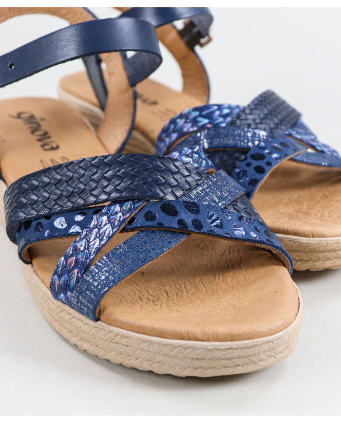Sandals by Senhora Ginova with Tiras Decorated