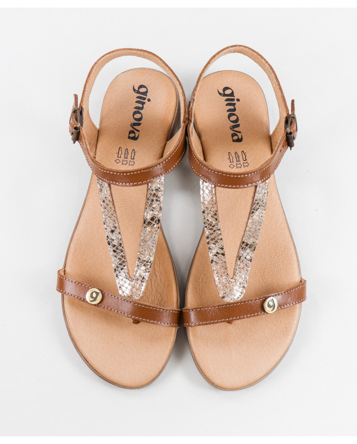 Lady Ginova sandals with Standard Front