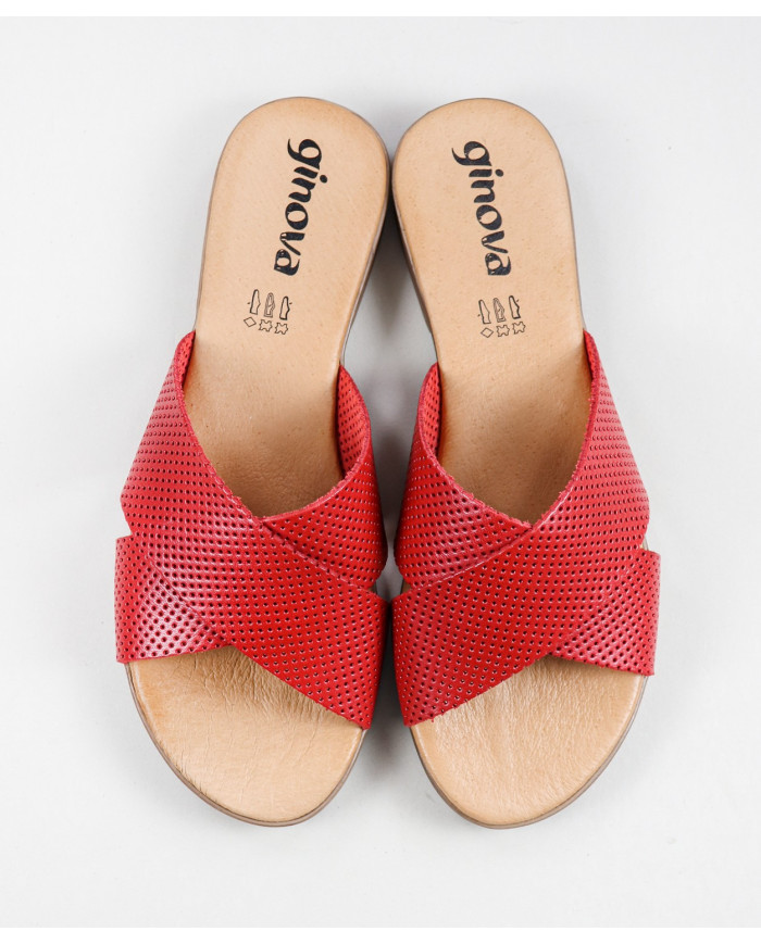 Pantuflas Ginova de Señora Perforadas