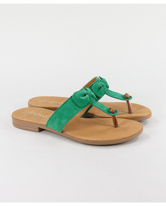 Rasos de Senhora Ginova Slippers with Lace