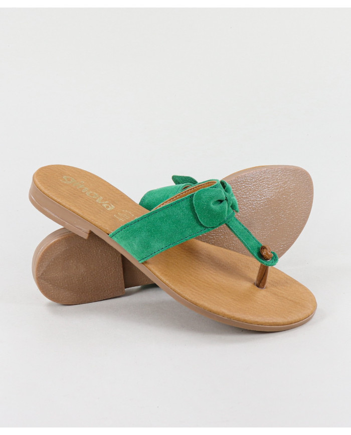 Pantuflas Ginova de Señora con Lazo