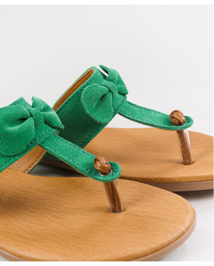 Pantuflas Ginova de Señora con Lazo