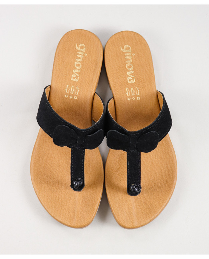 Rasos de Senhora Ginova Slippers with Lace