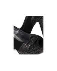 Black Ladies Shoes Black Elegant With Nail Ginova