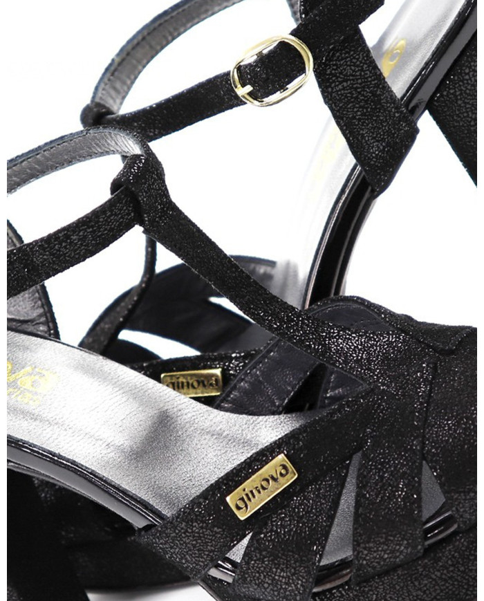 Sandalias femeninas compensadas Ginova