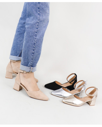Sapatos de Senhora Ginova com Tira Ajustável