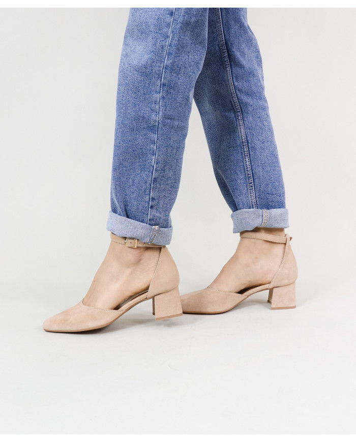 Sapatos de Senhora Ginova com Tira Ajustável