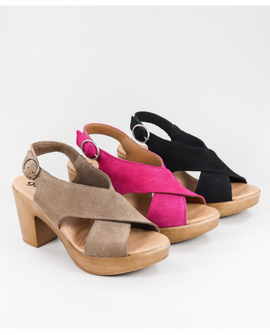 Ms. Ginova Compensated Sandals