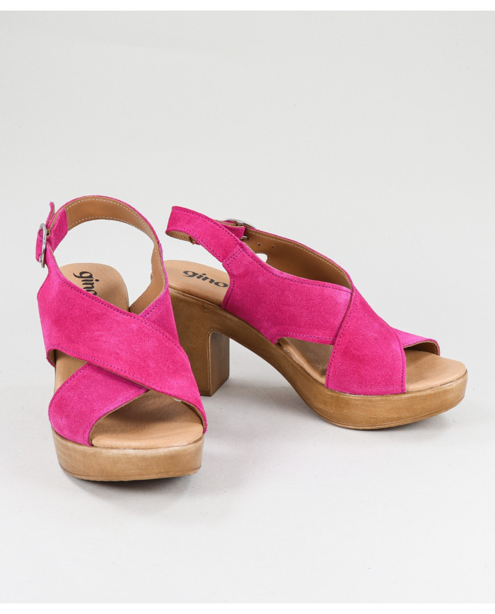 Sandalias Ginova Contrachapada para Mujer