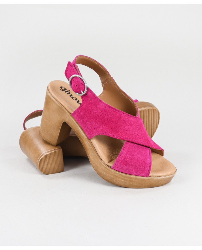 Sandalias Ginova Contrachapada para Mujer