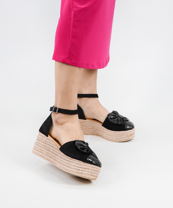 Sandálias de Senhora Ginova com Laço