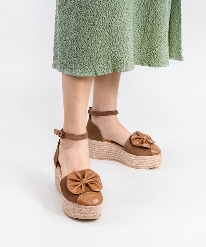 Sandálias de Senhora Ginova com Laço