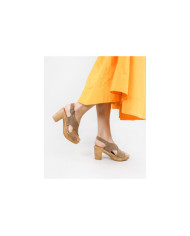 Sandalias Ginova Contrachapada para Mujer