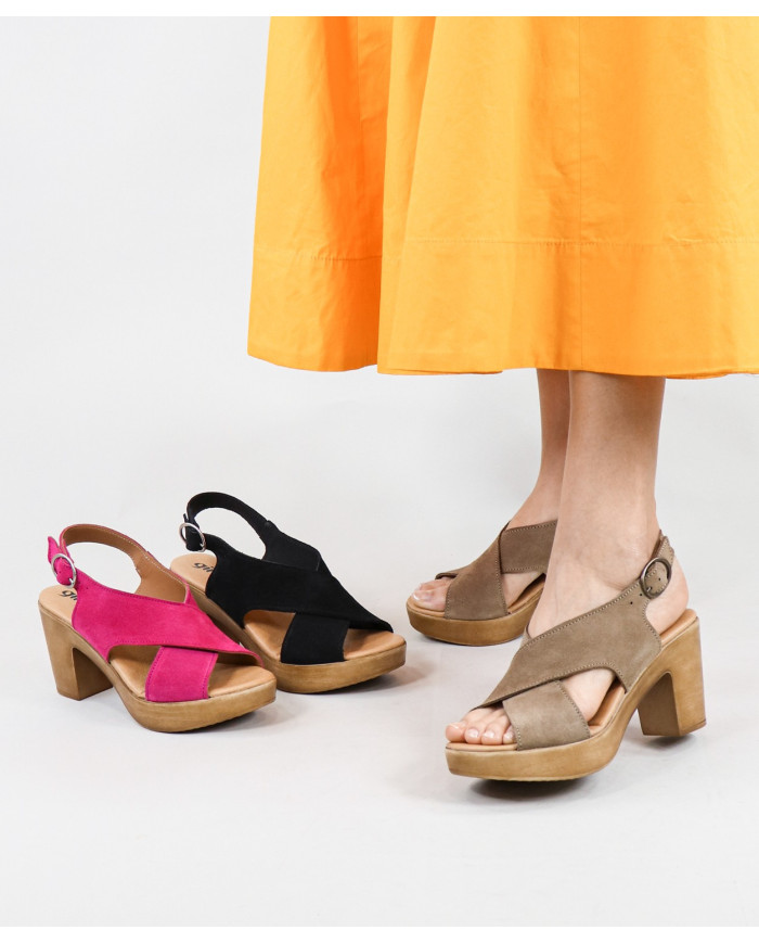 Ms. Ginova Compensated Sandals
