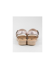 Lady Ginova Sandals with Bright Strips