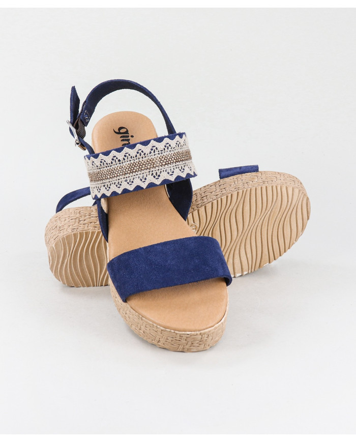 Sandals by Senhora Ginova with Lace