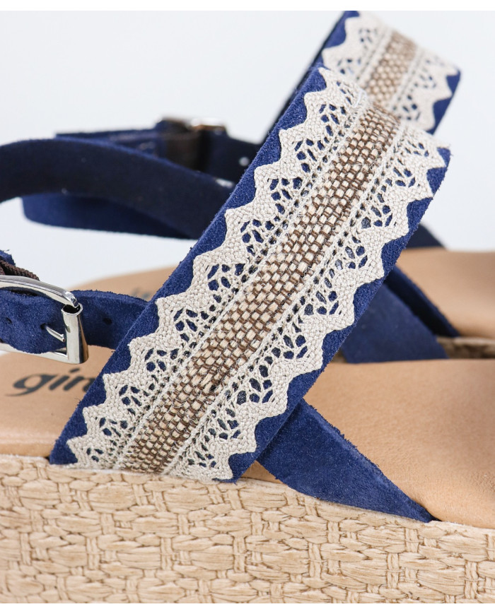 Sandals by Senhora Ginova with Lace