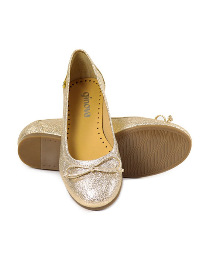 Sabrinas de Senhora Ginova Douradas Metalizadas