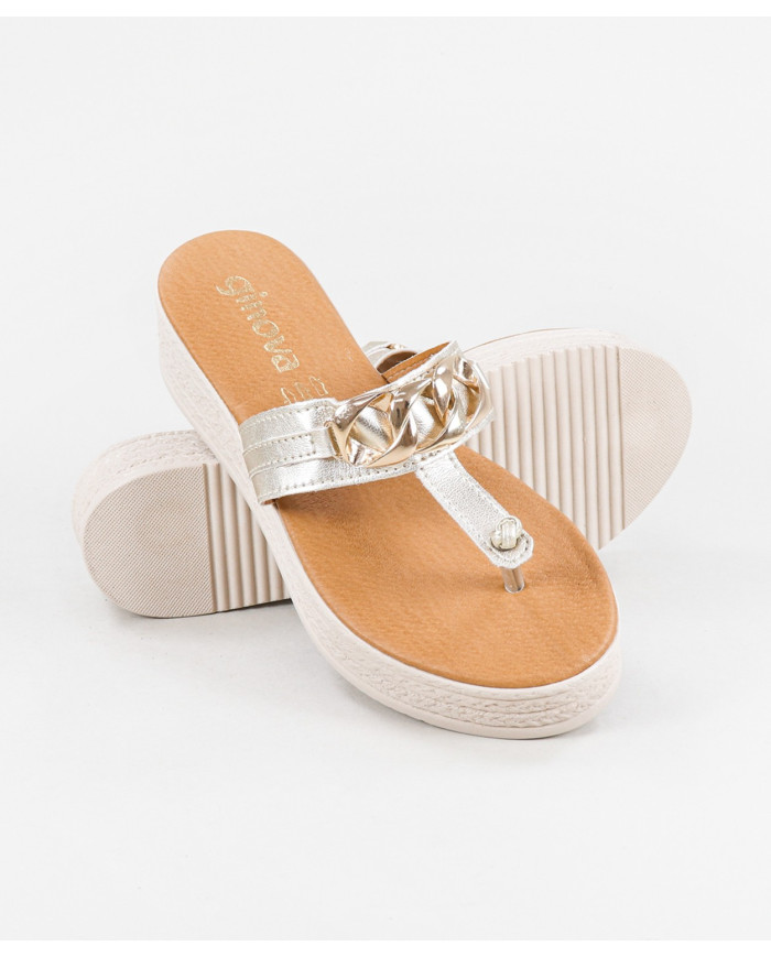 Ms. Ginova Slippers with Current