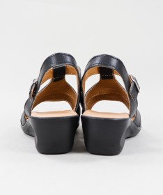 Sandálias de Senhora Ginova em Cunha