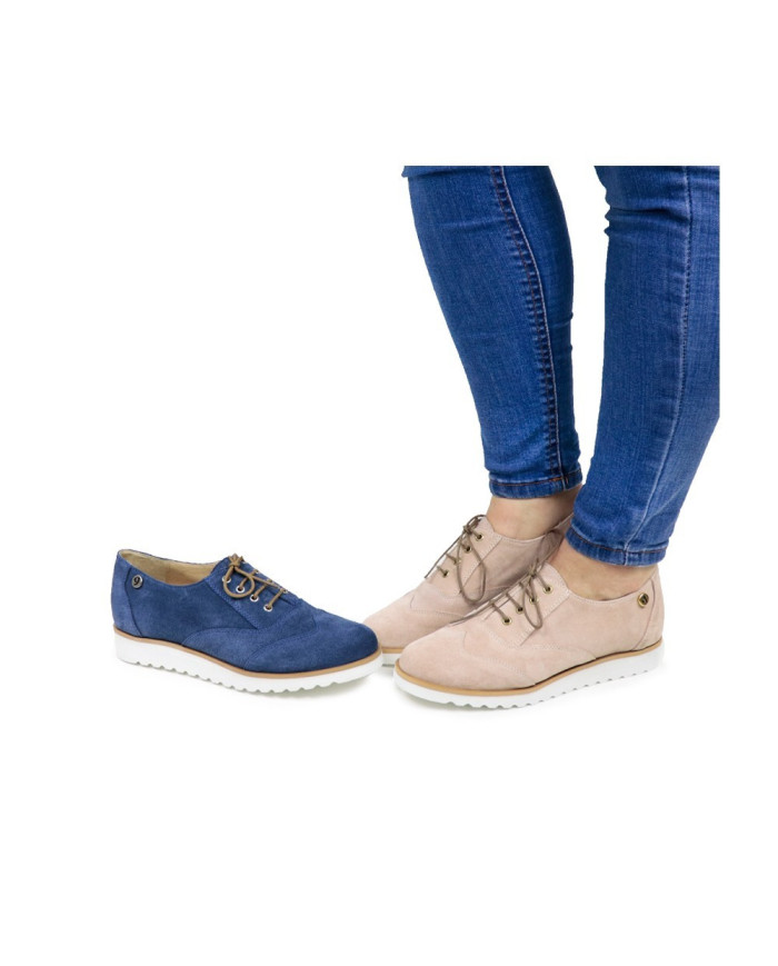 Lady Ginova's Low Shoes with White Sole