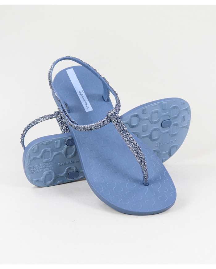 Sandalias Ipanema Azuis Class Brilha