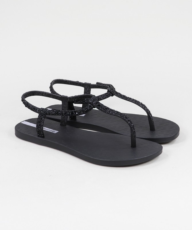 Ipanema Sandals Black Class Brilha