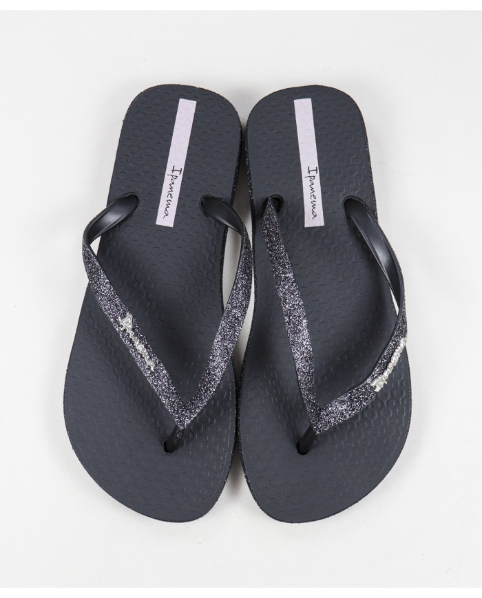 Sandalias Ipanema Negras Maxi Glow