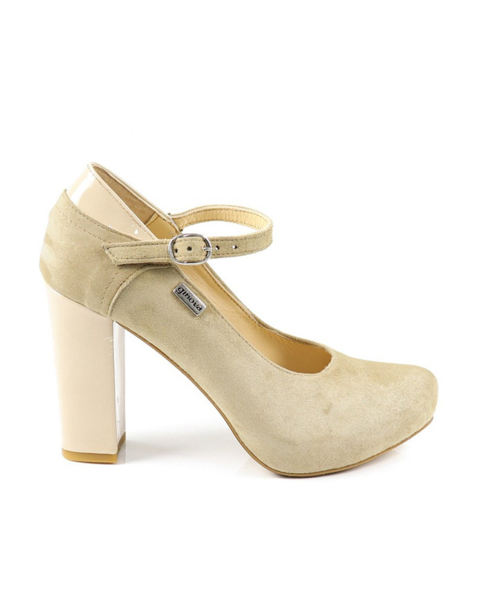 Women's Shoes in Verniz and Camurça Ginova