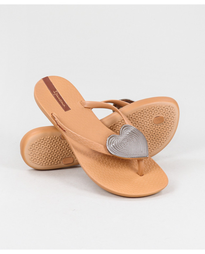 Sandalias Ipanema Camel Maxi Fashion II
