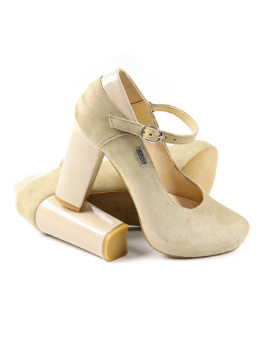 Women's Shoes in Verniz and Camurça Ginova