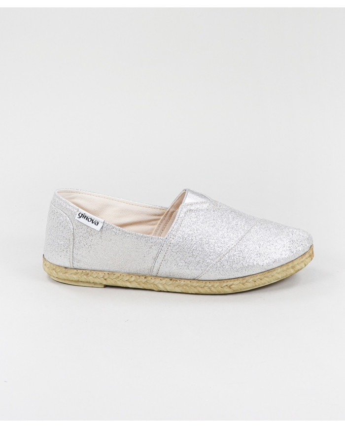 Alpargatas de Mujer Ginova con Brillo