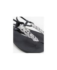 Sandals Ipanema Black Classy Shiny Flower