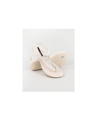 Sandalias Ipanema Beige Classy Shiny Flower
