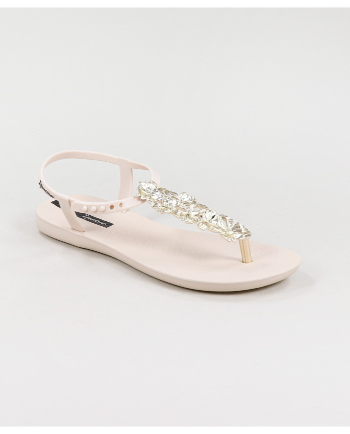 Sandals Ipanema Beige Classy Shiny Flower